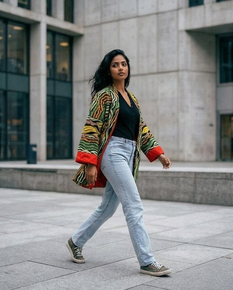 Unisex oversized jacket