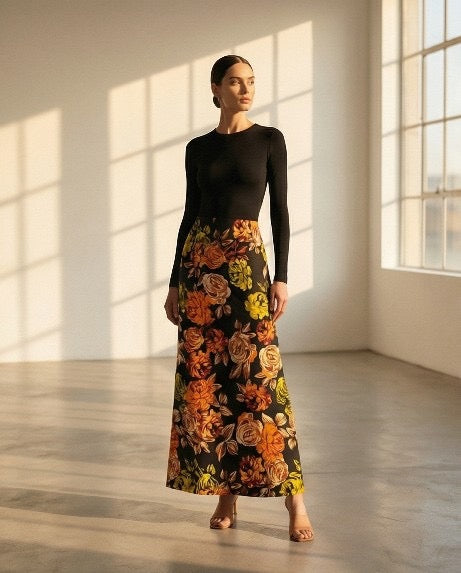 full length skirt