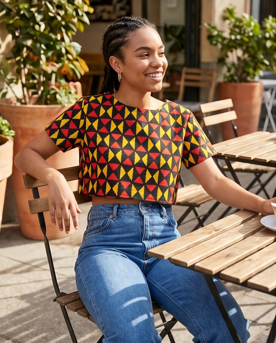 Crop top - WAKABI DESIGNS 