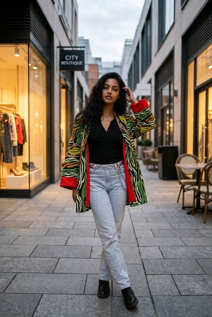 Unisex oversized jacket
