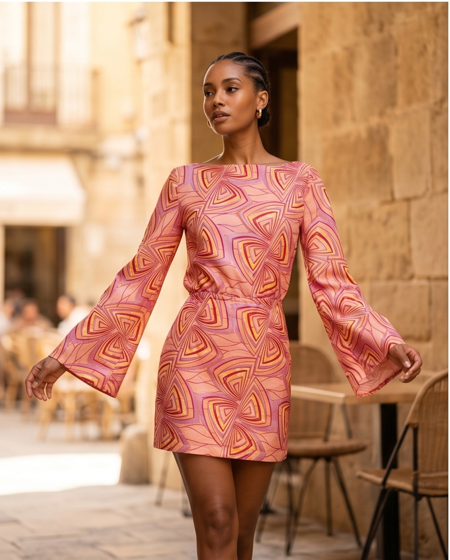 Mini dress - WAKABI DESIGNS 