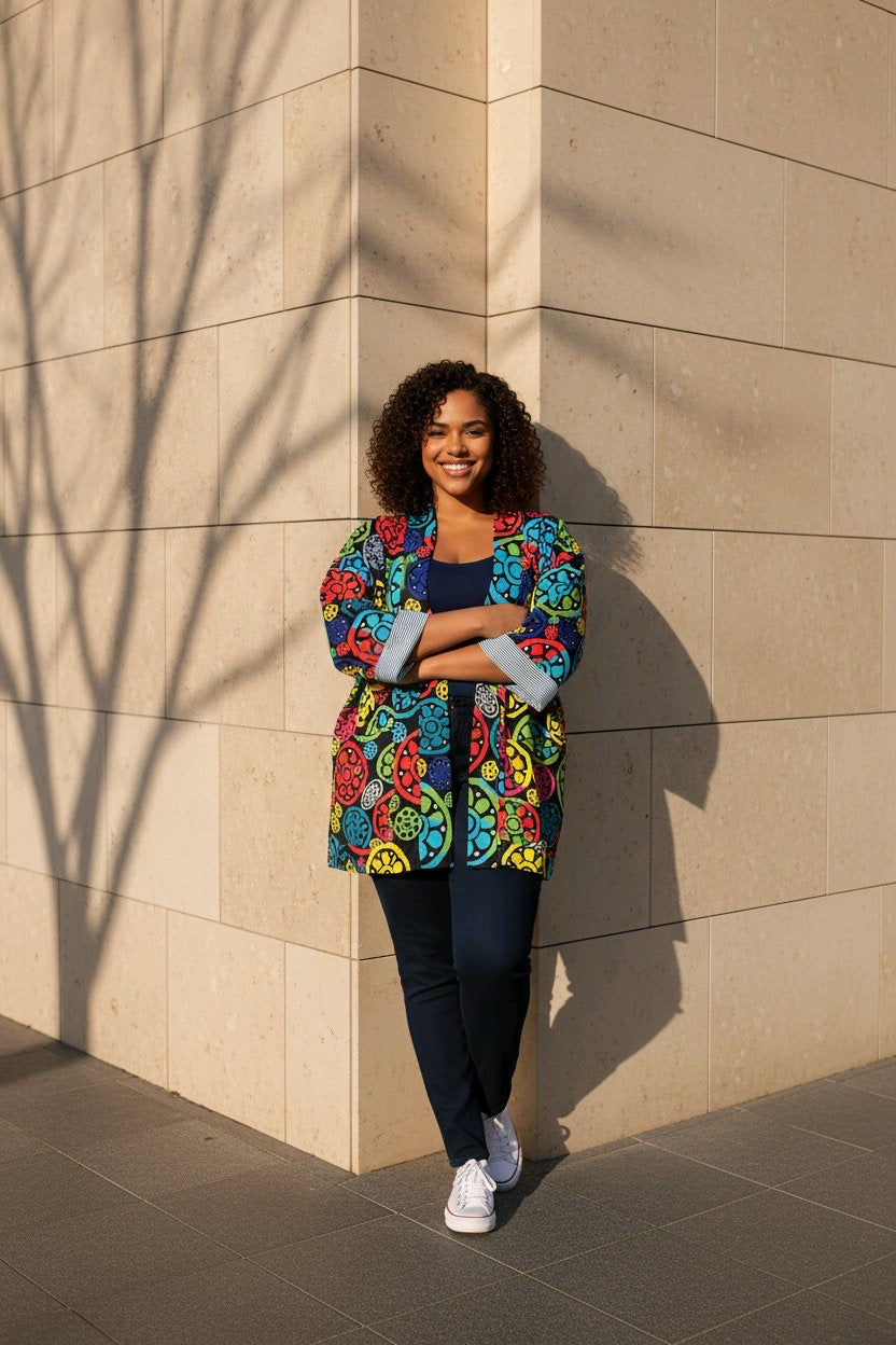 Oversize unisex jacket - WAKABI DESIGNS 