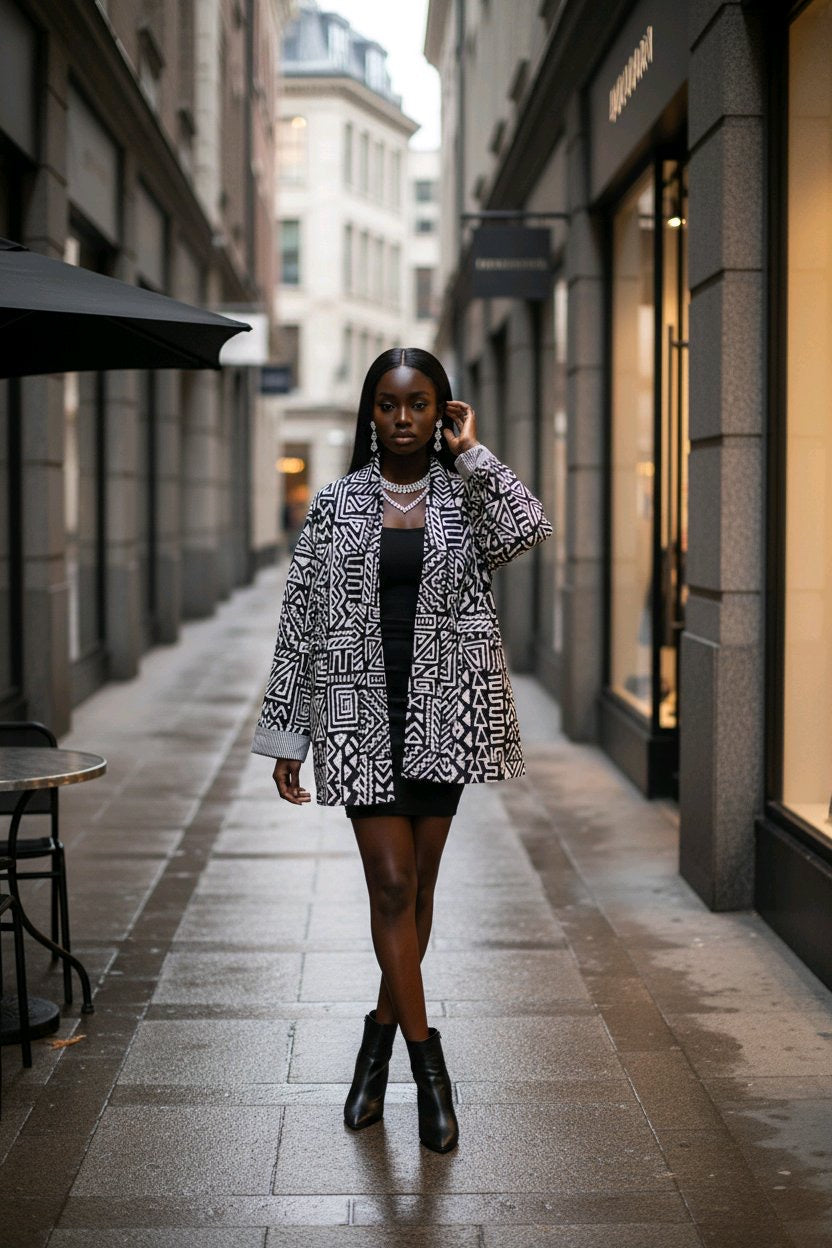 Oversize unisex jacket - WAKABI DESIGNS 