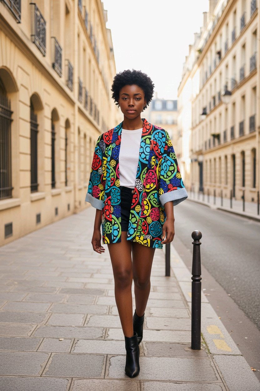 Oversize unisex jacket - WAKABI DESIGNS 