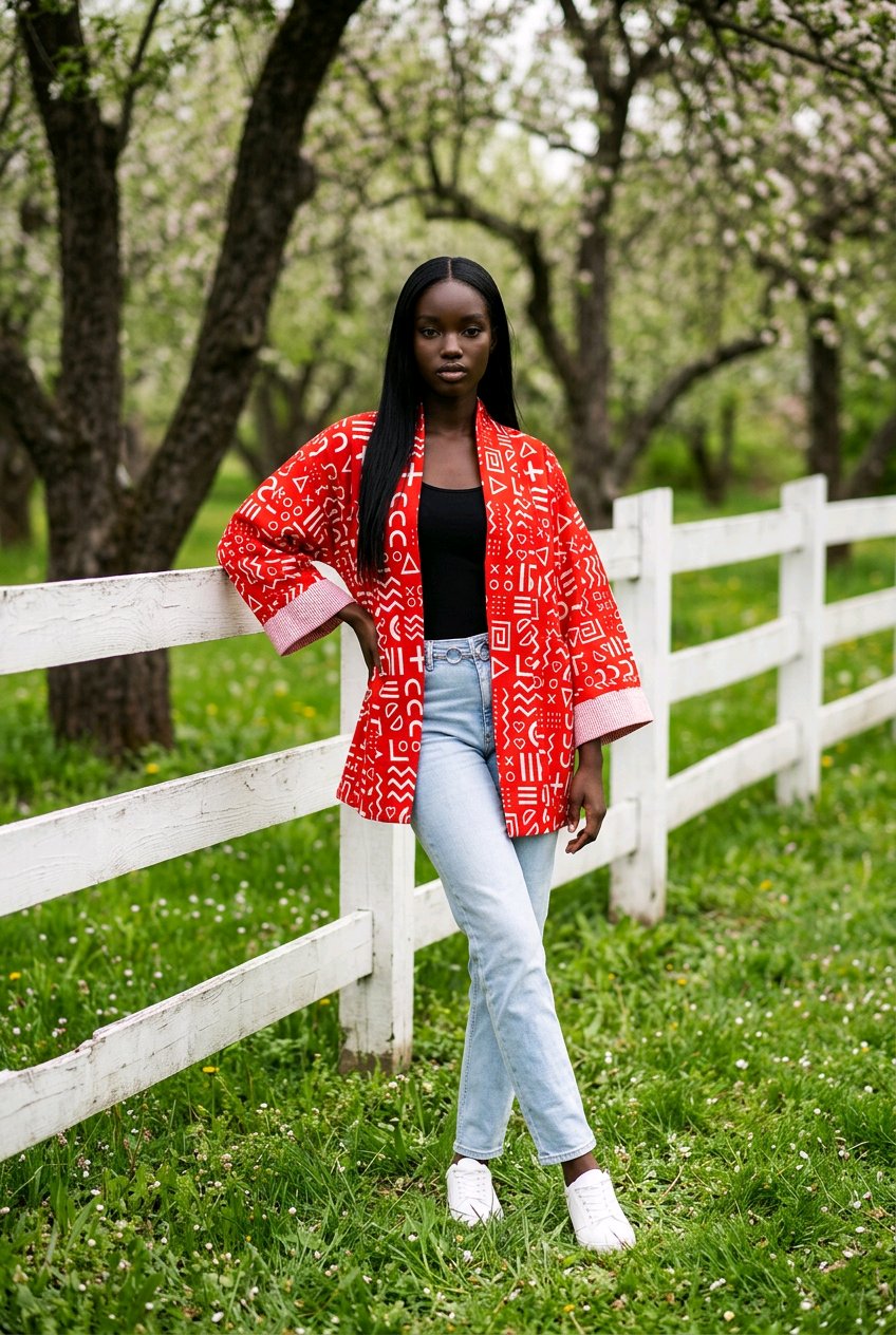 Oversize unisex jacket - WAKABI DESIGNS 