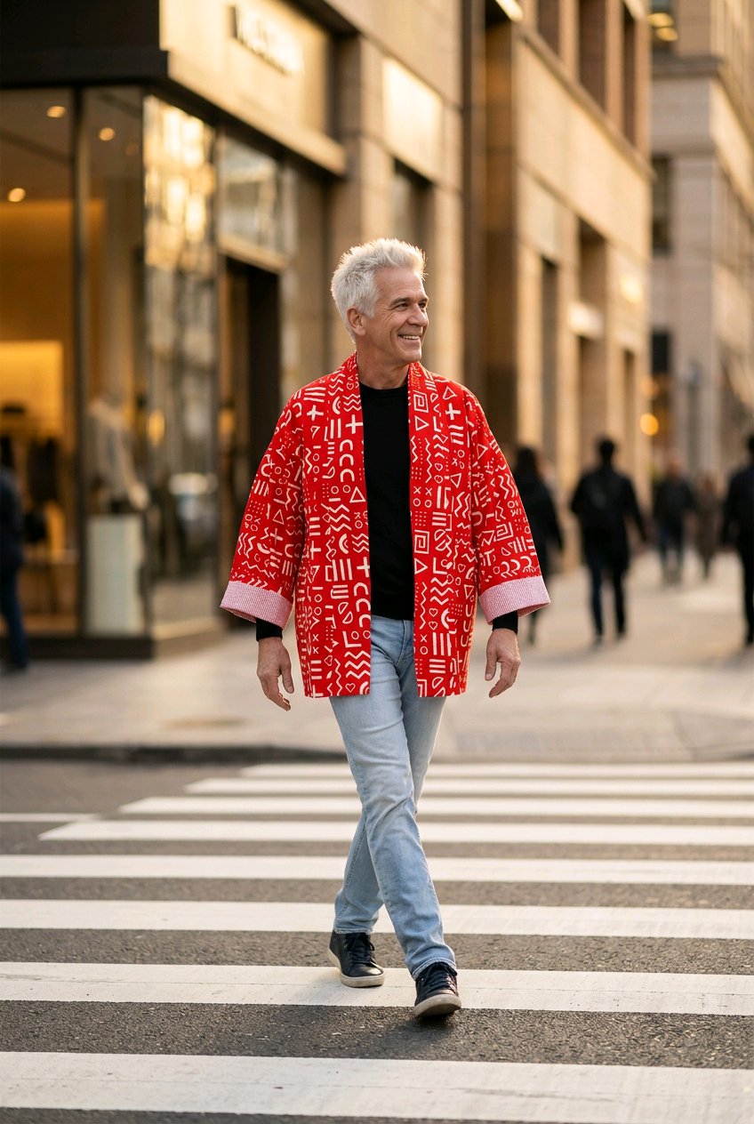 Oversize unisex jacket - WAKABI DESIGNS 