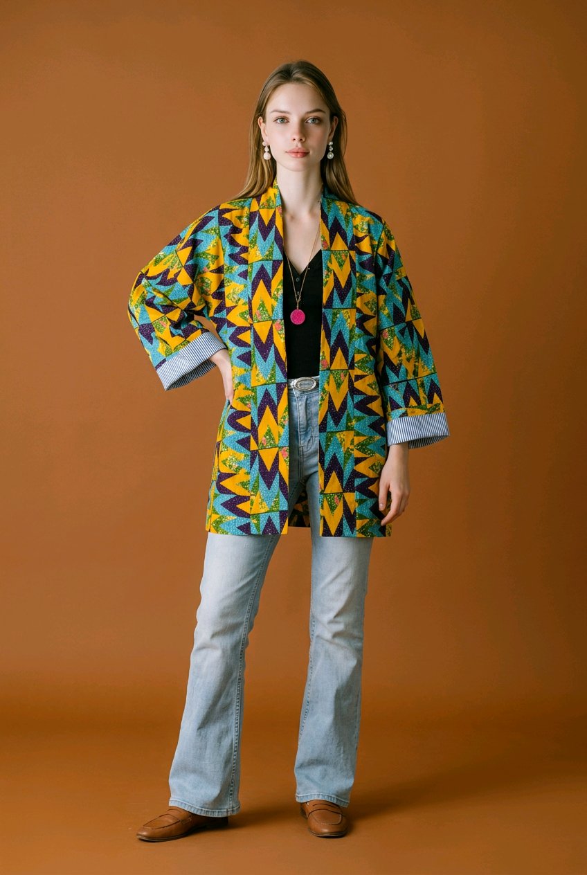 Oversize unisex jacket - WAKABI DESIGNS 