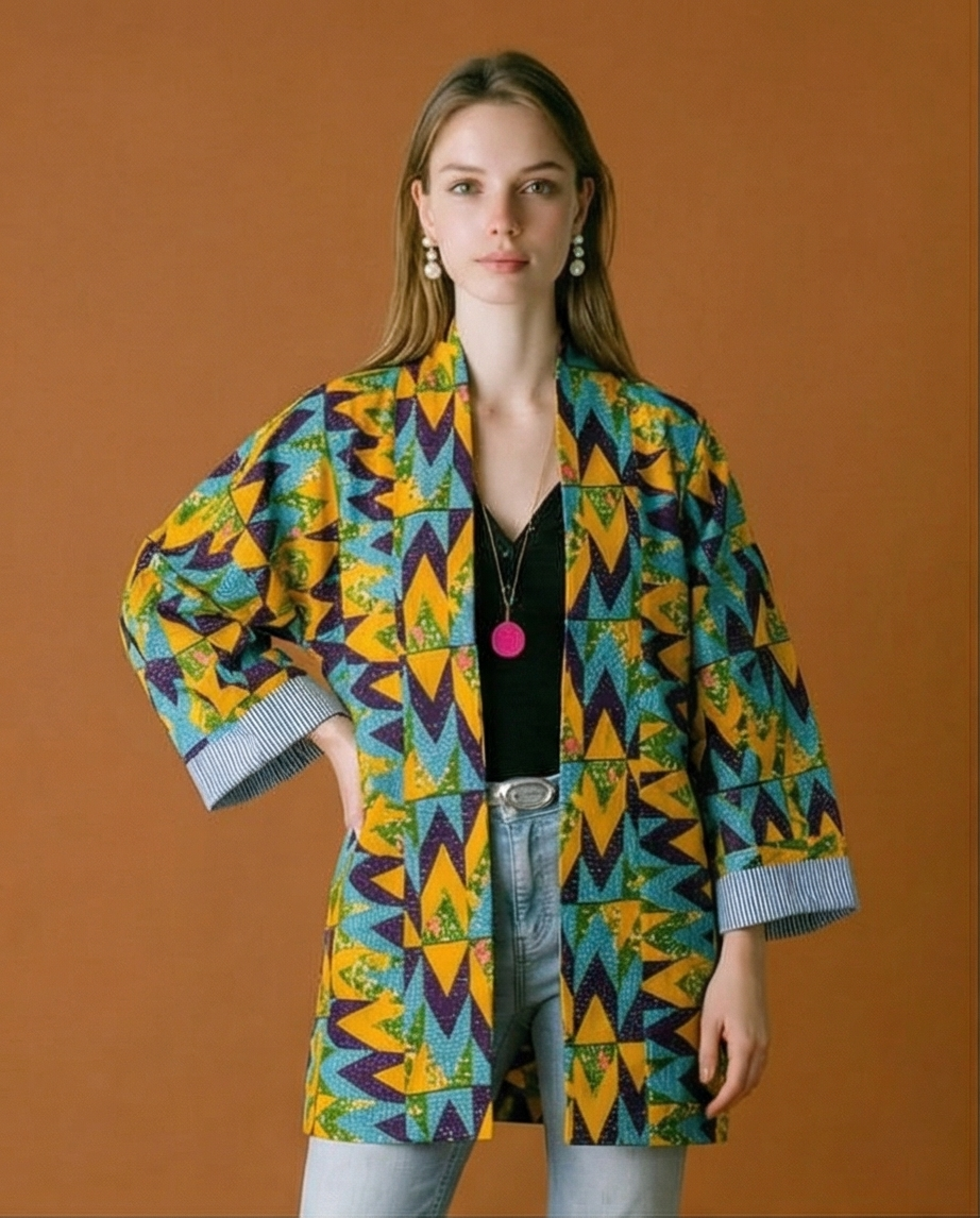 Oversize unisex jacket - WAKABI DESIGNS 