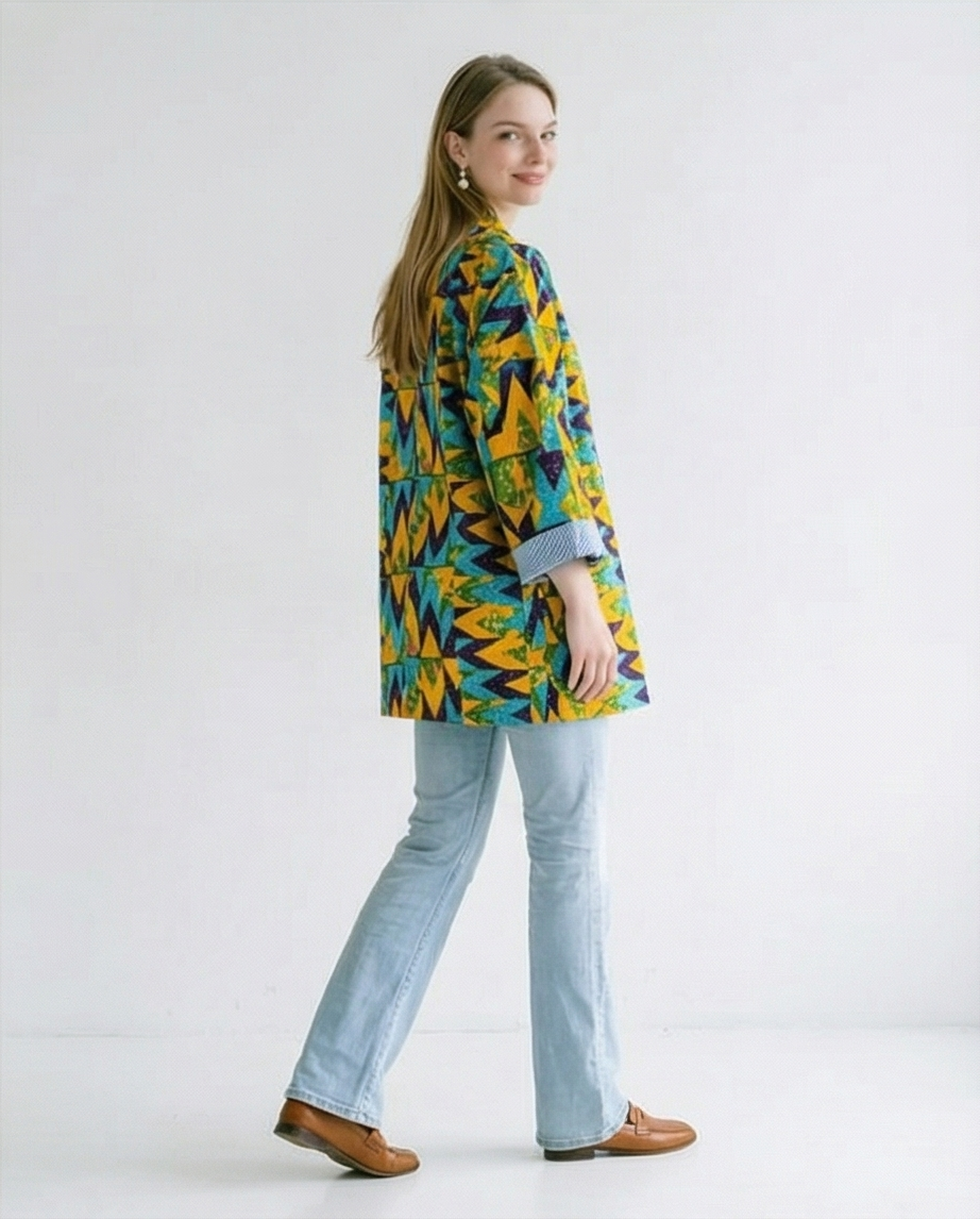 Oversize unisex jacket - WAKABI DESIGNS 