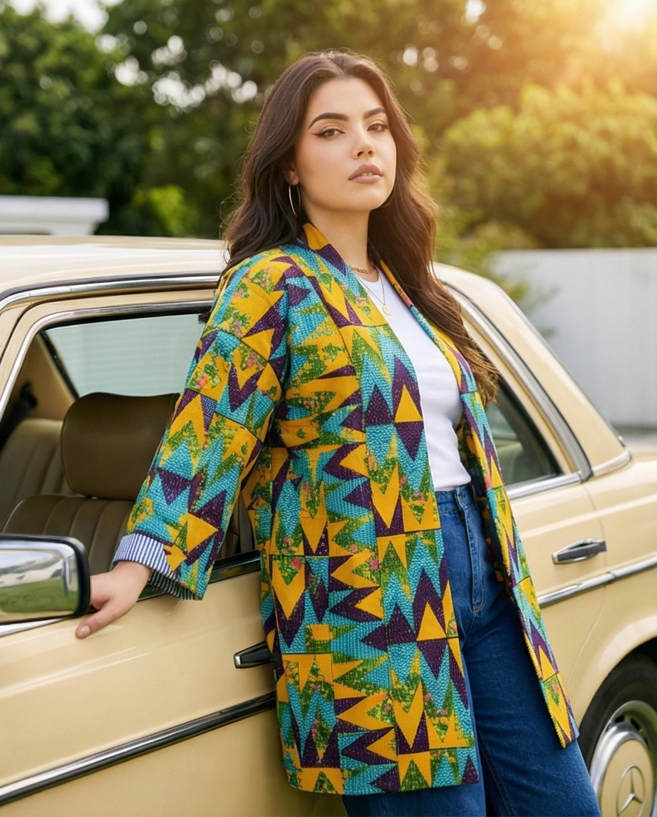 Oversize unisex jacket - WAKABI DESIGNS 