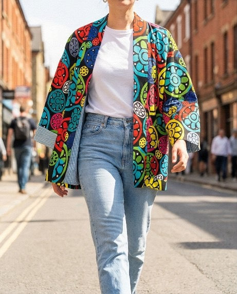Oversize unisex jacket - WAKABI DESIGNS 