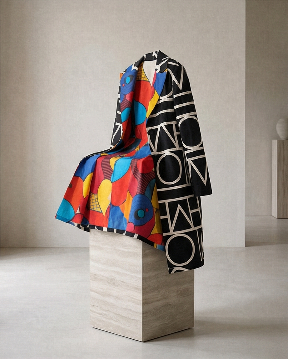 Reversible hooded jacket - WAKABI DESIGNS 
