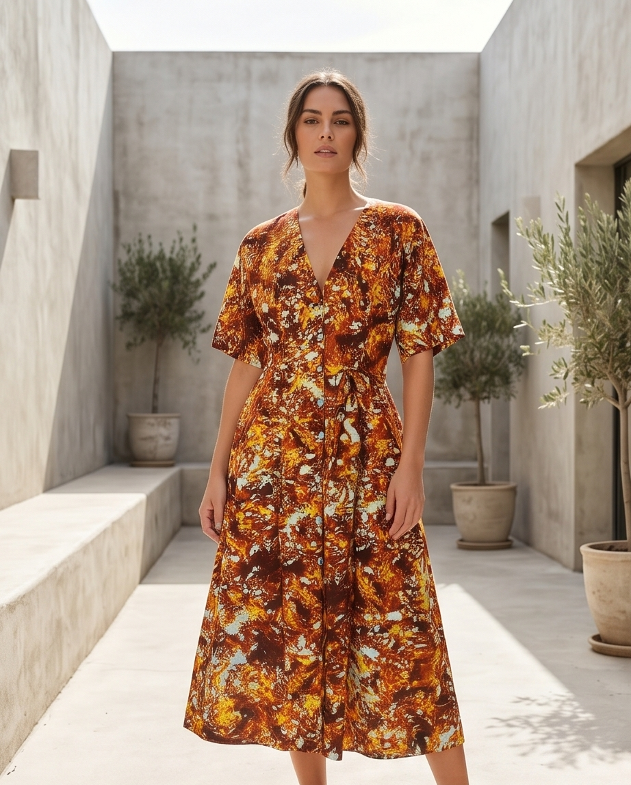 Shirt dress - WAKABI DESIGNS 