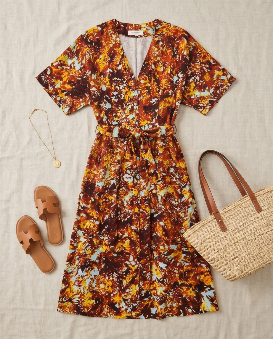 Shirt dress - WAKABI DESIGNS 