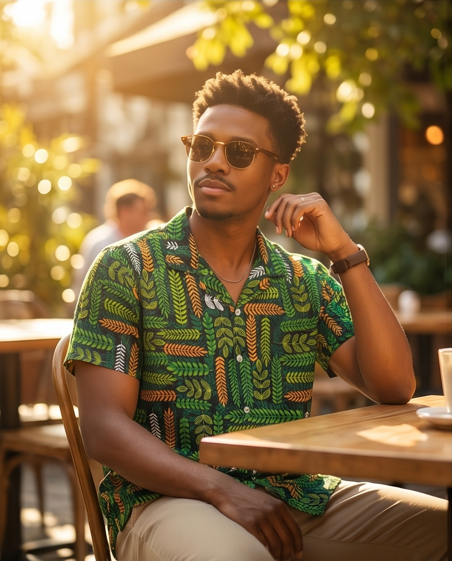 Short sleeve shirt - WAKABI DESIGNS 