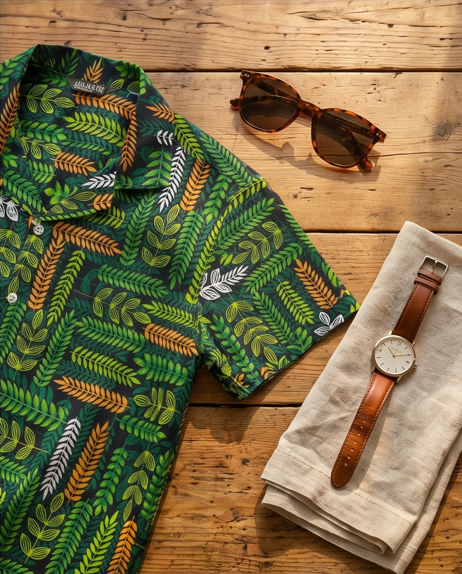 Short sleeve shirt - WAKABI DESIGNS 