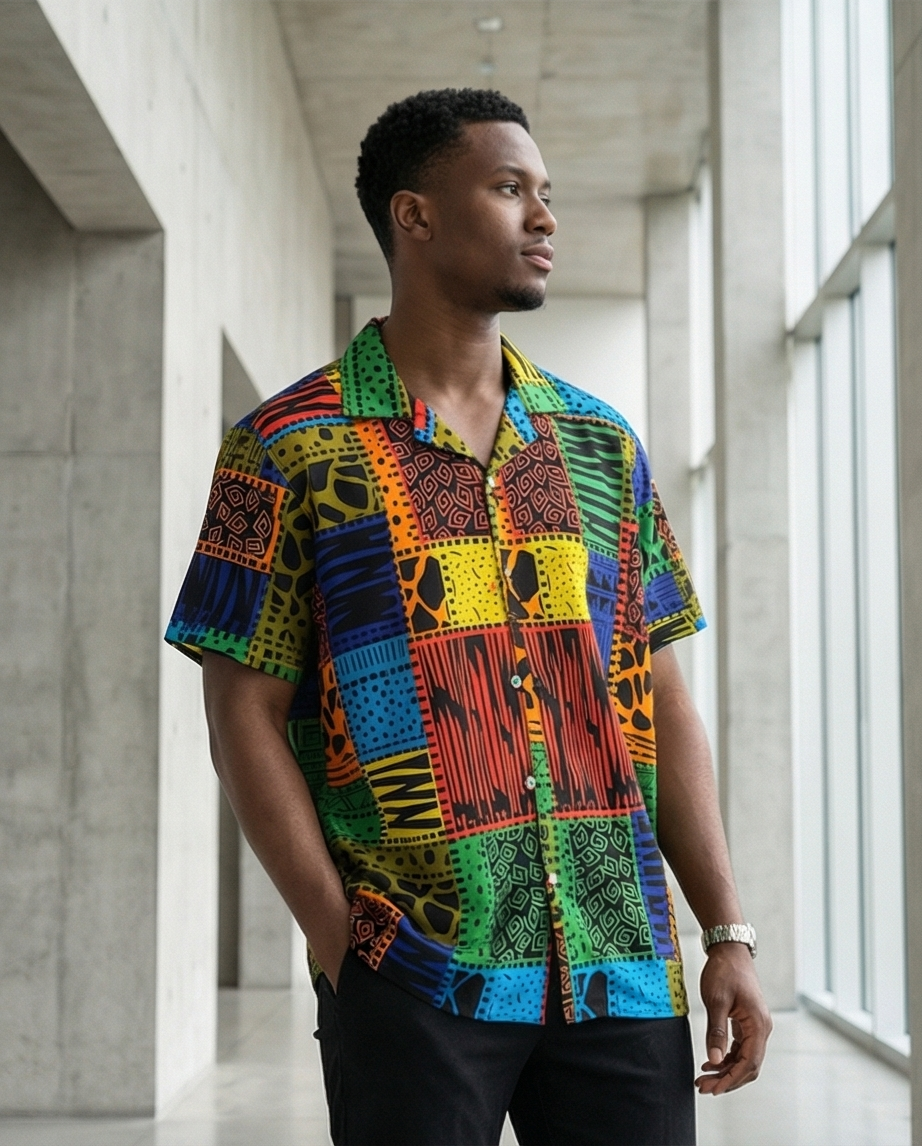 Tropical men shirt