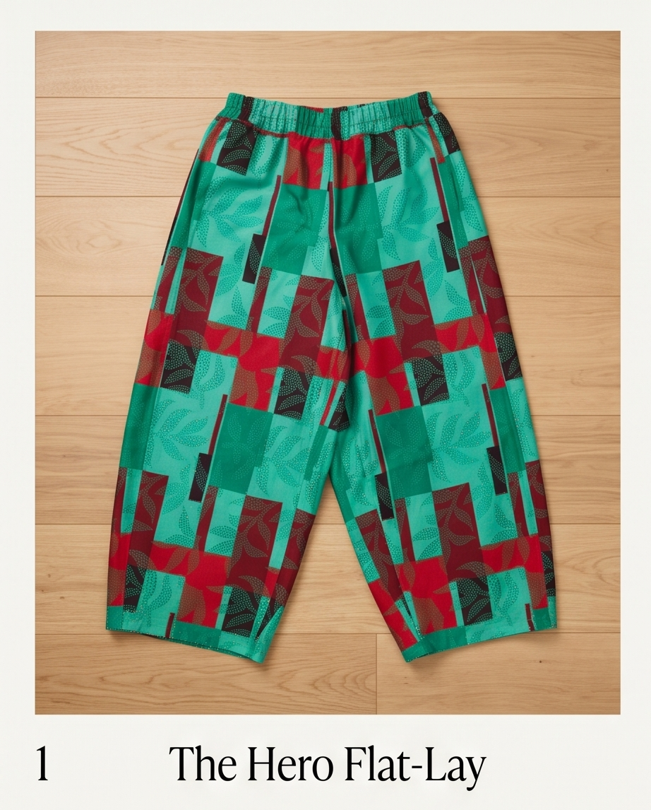 Barrel trouser
