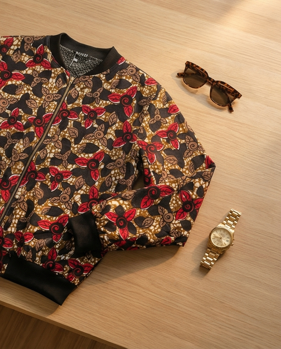 Male bomber jacket