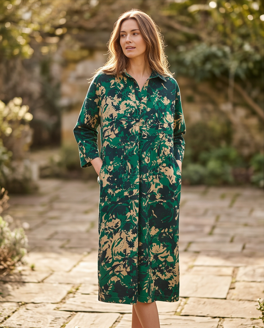 Tunic shirt dress