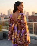 Short  african print dress