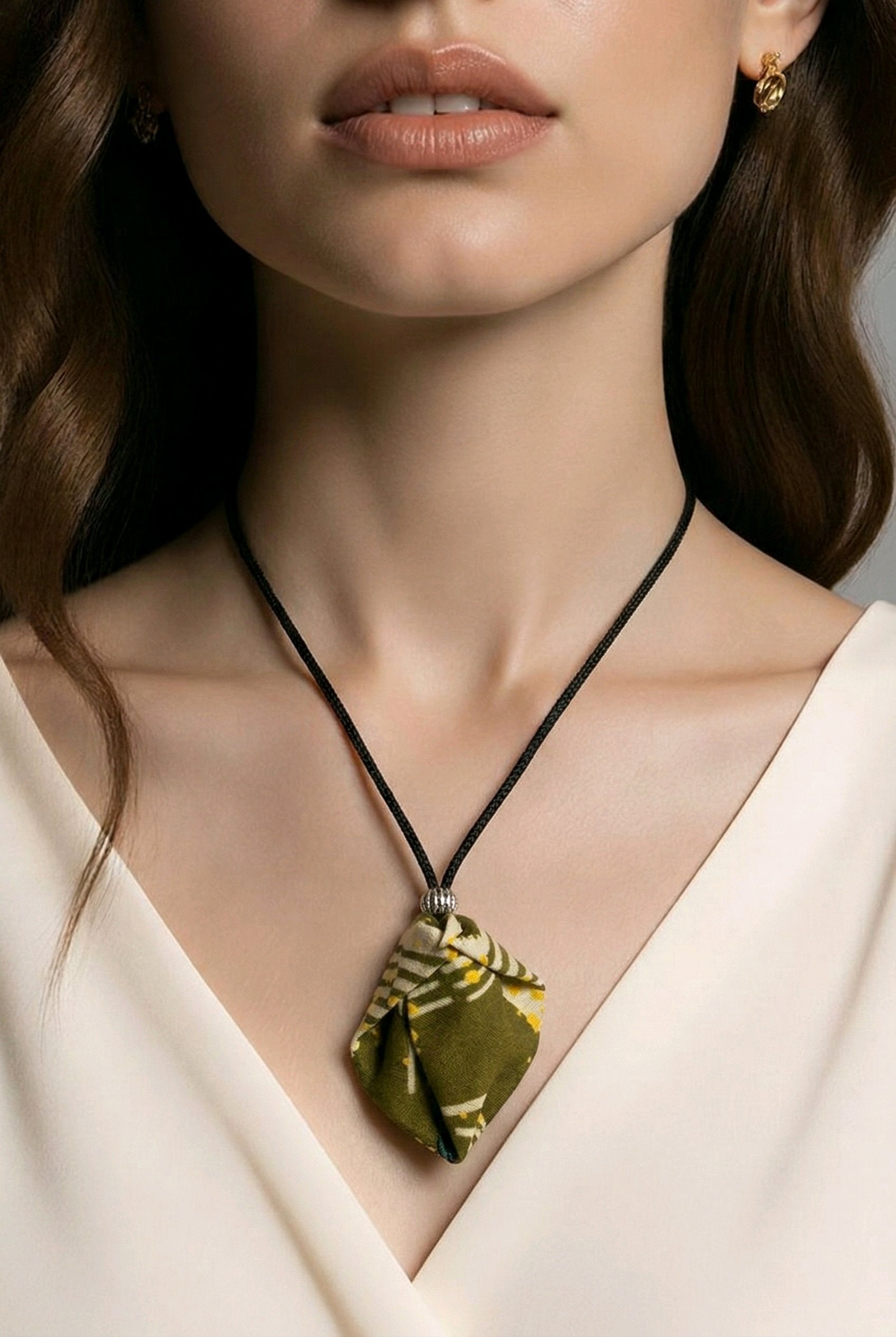 Fabric Necklace
