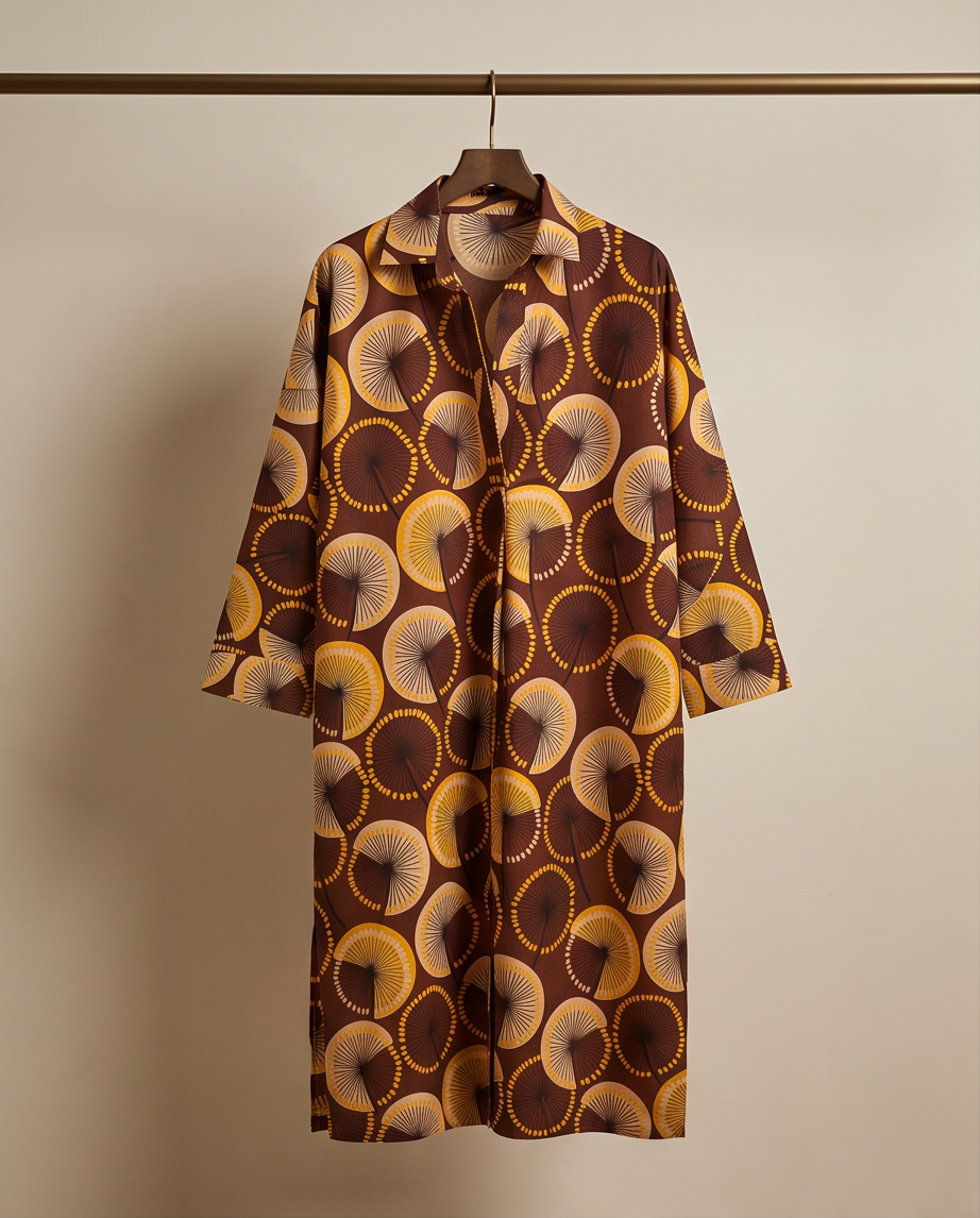 Shirt tunic dress