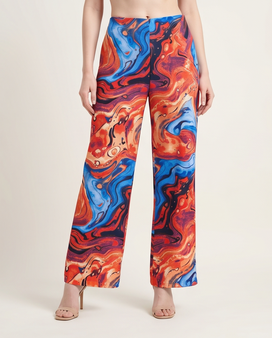 Straight leg pants