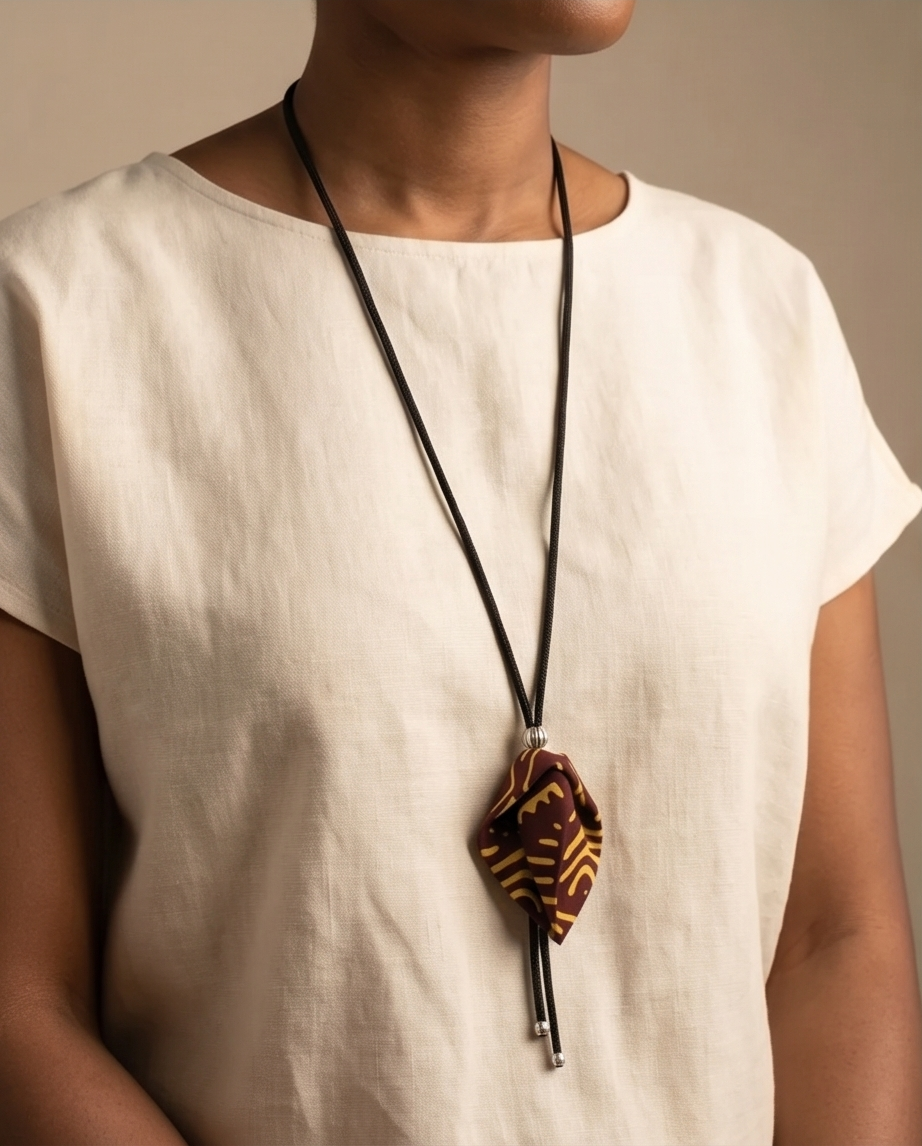 Fabric Necklace