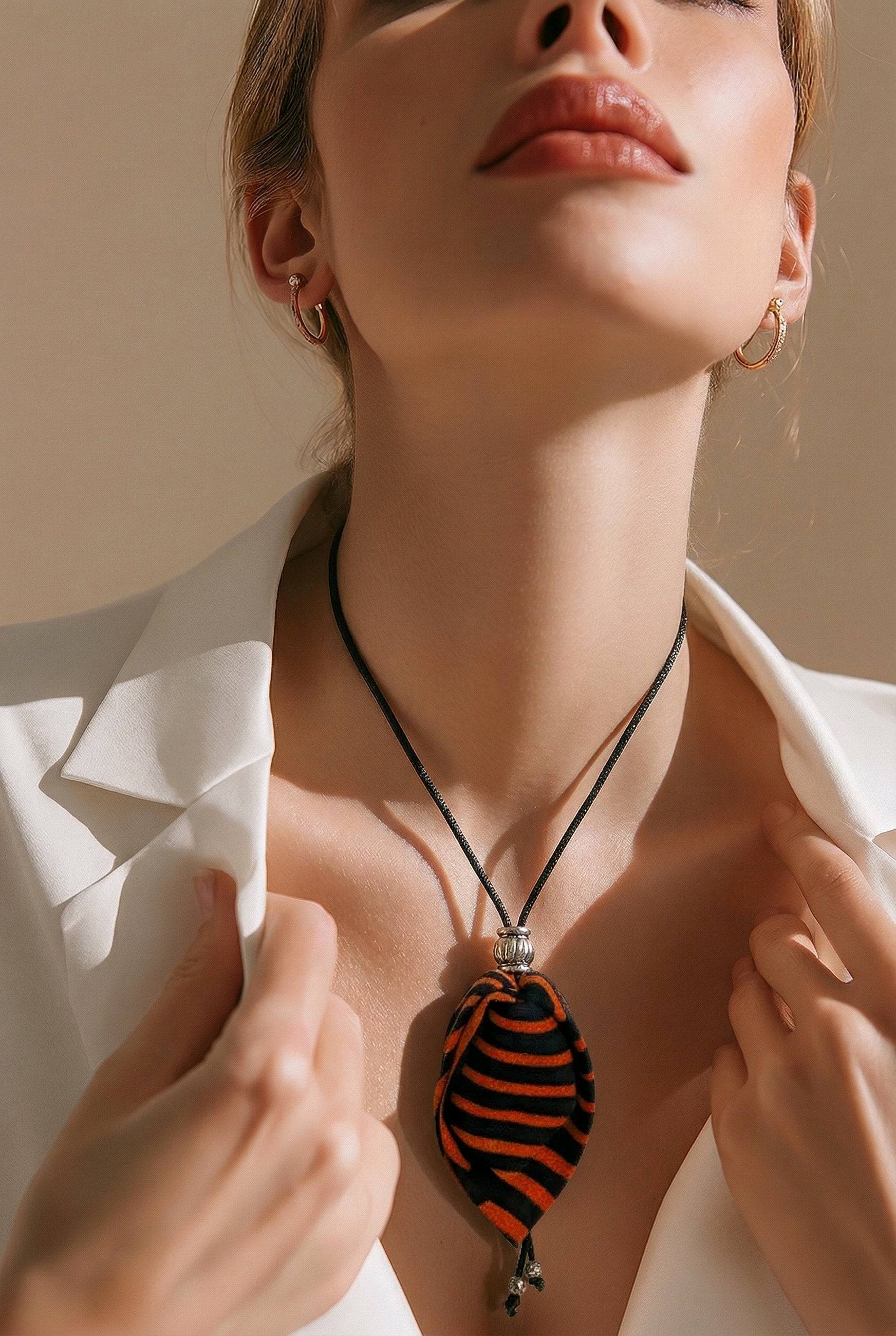 Fabric Necklace