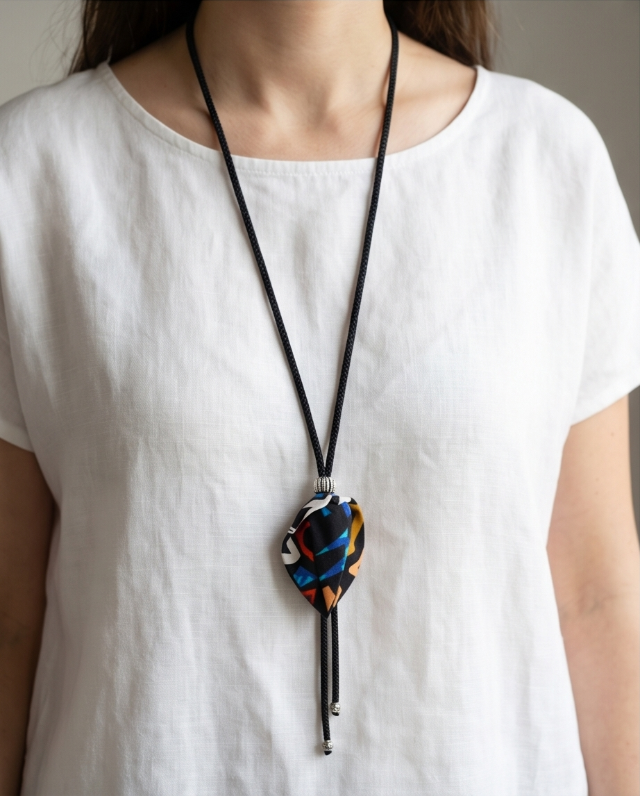 Fabric Necklace