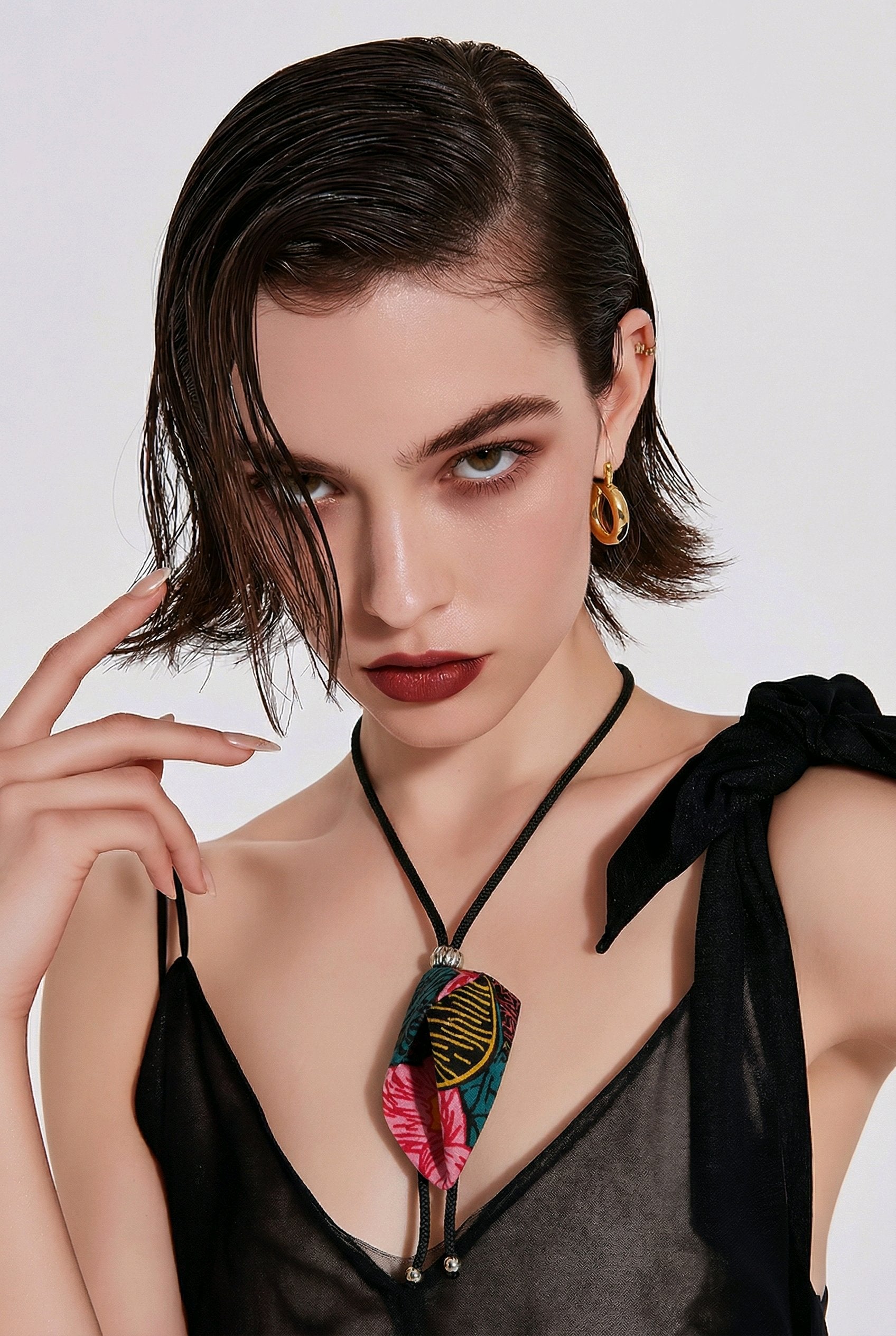 Fabric Necklace