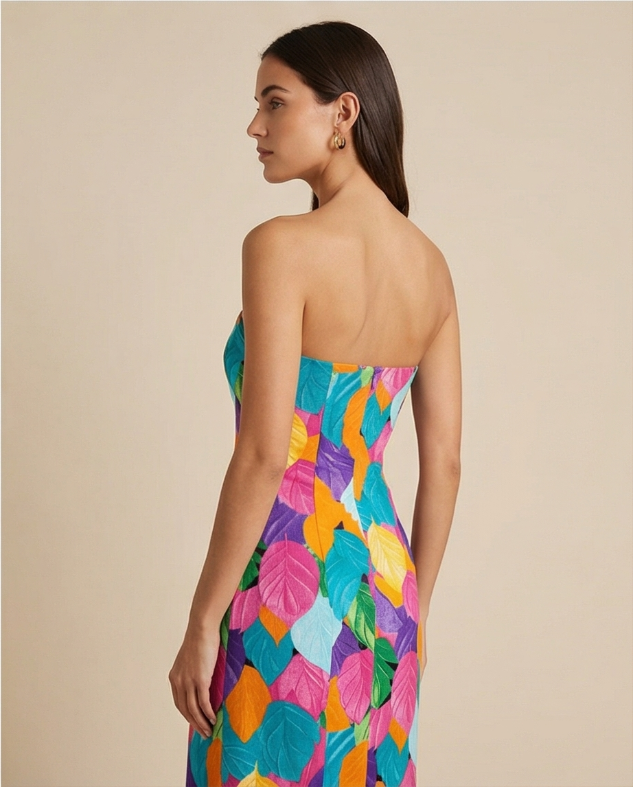 Colourful Dress with Custom Size Option