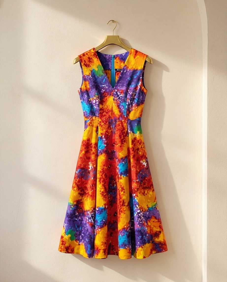 Colourful Stylish Dress