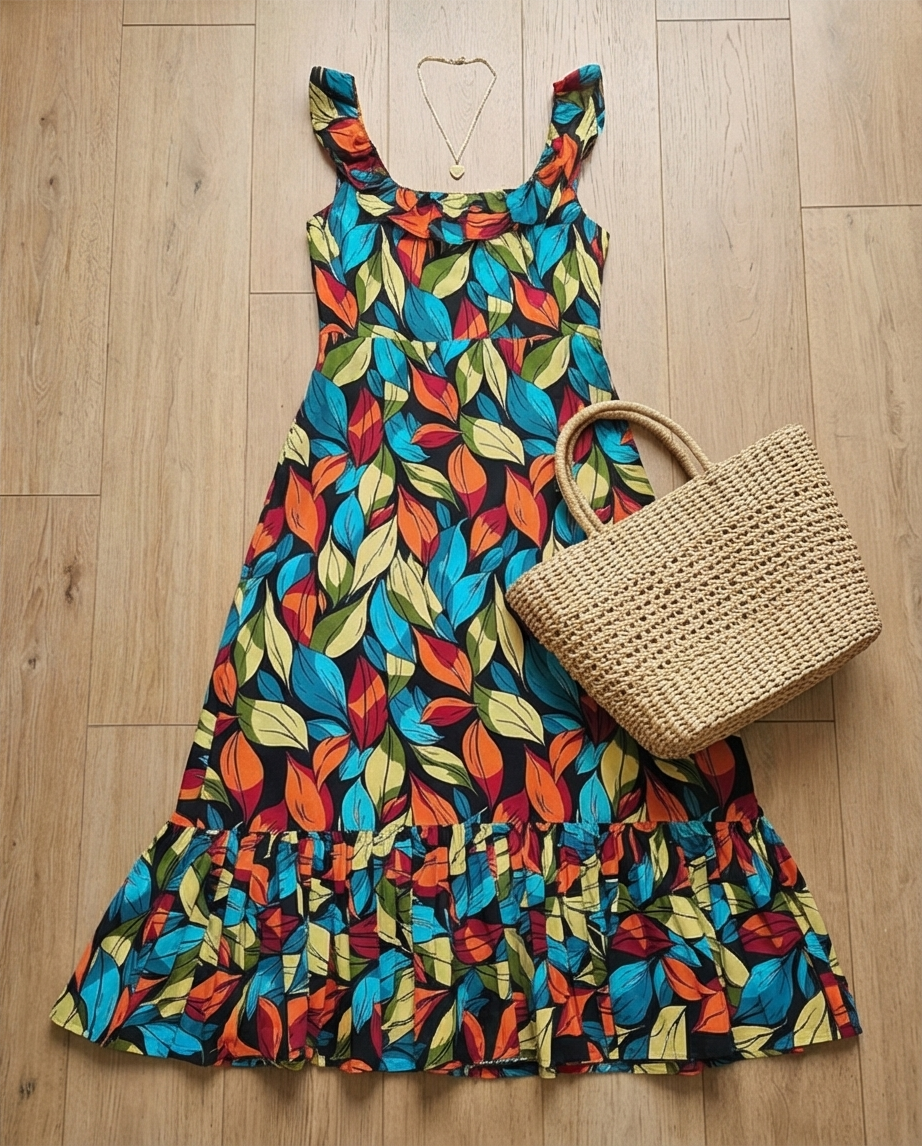 African Wax Print Dress Made to Order