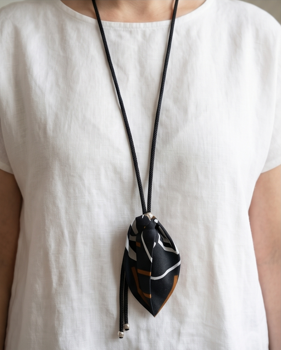 Fabric Necklace