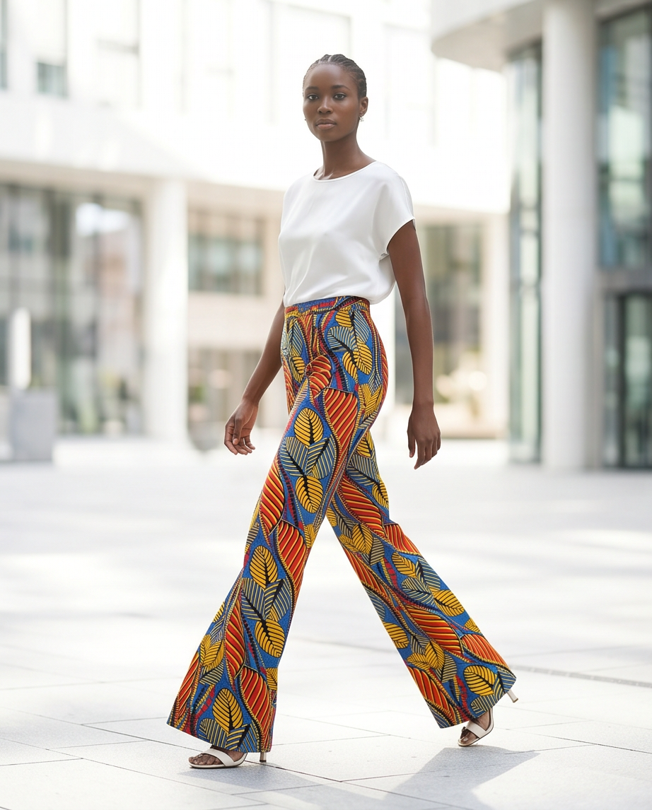High waist trouser