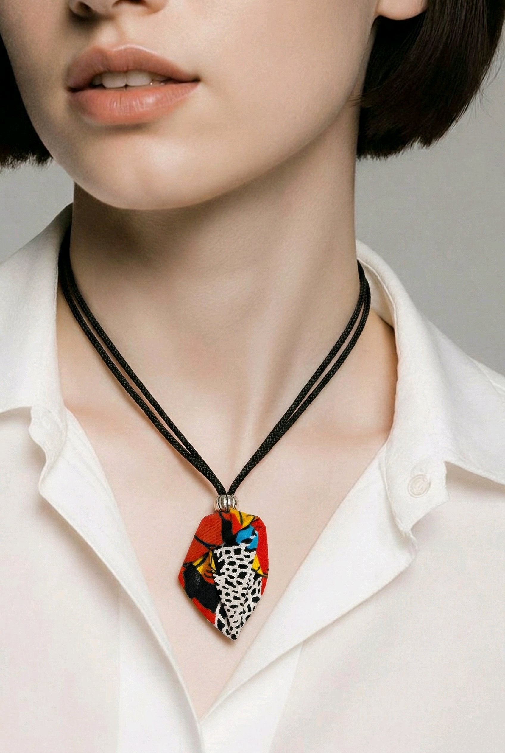 Fabric Necklace