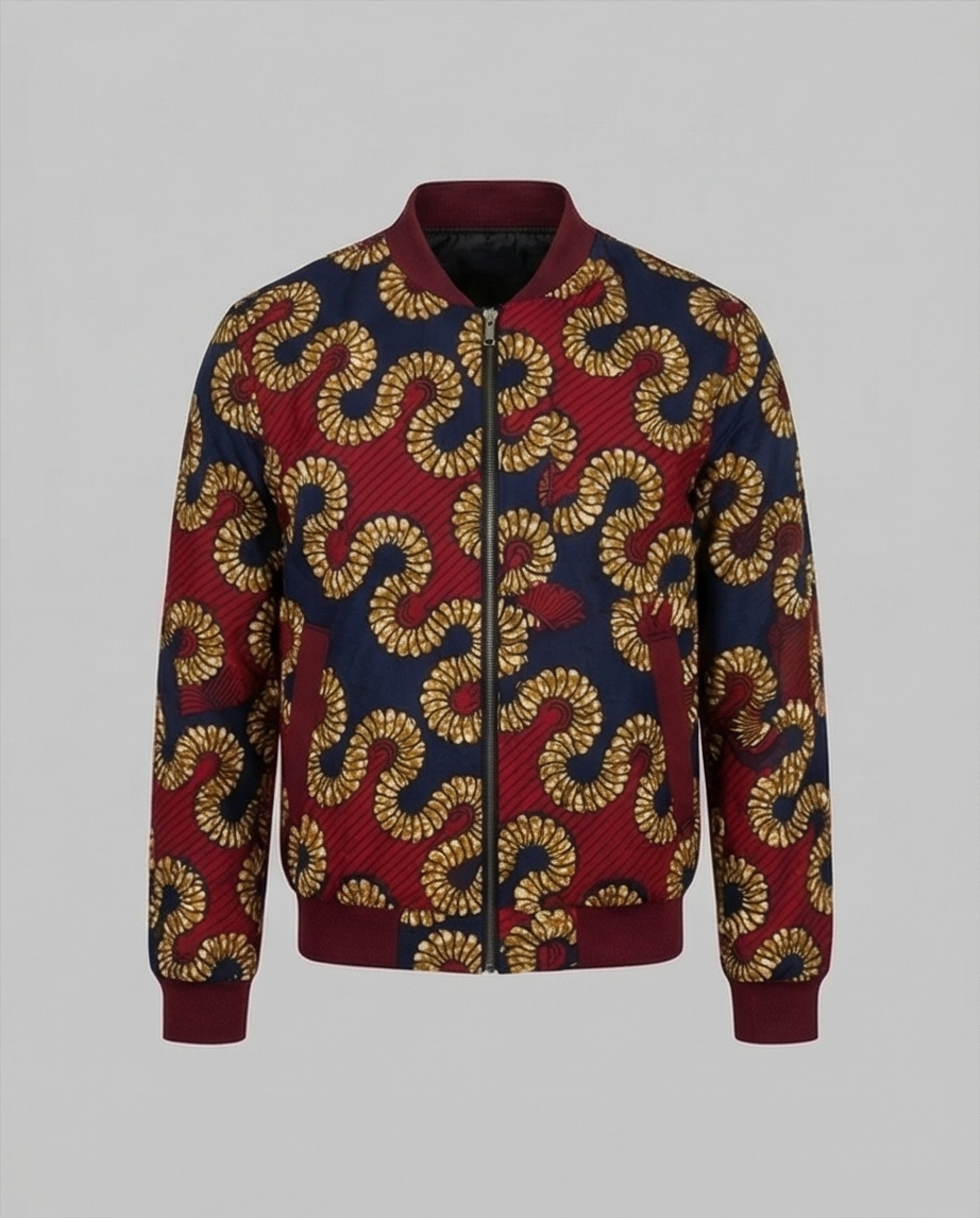 Reversible Male bomber jacket