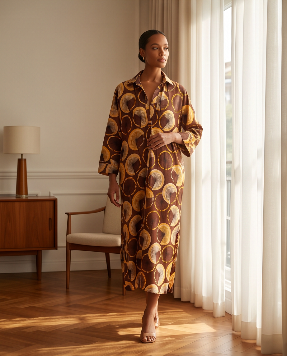Shirt tunic dress