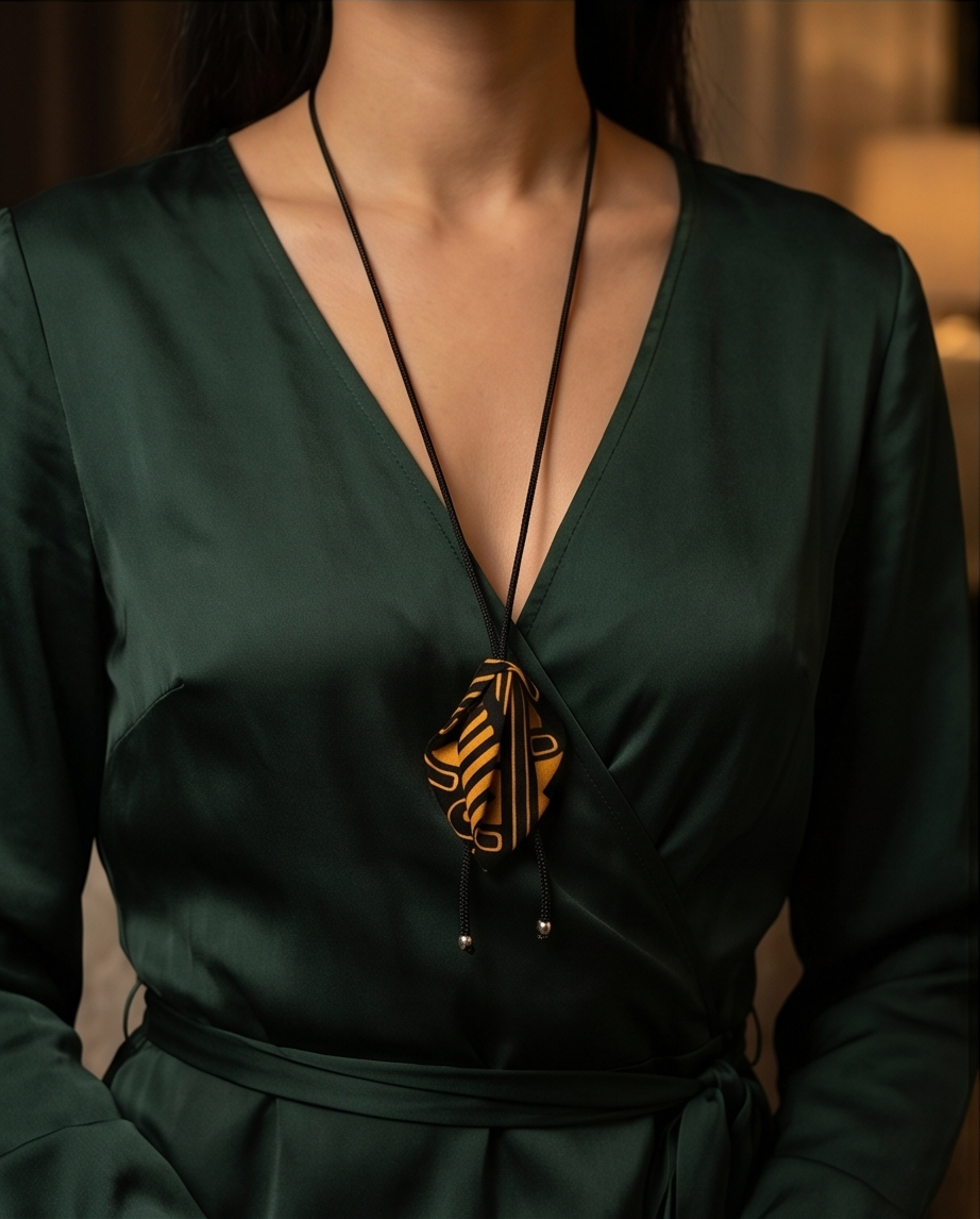 Fabric Necklace