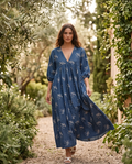 Blue summer dress