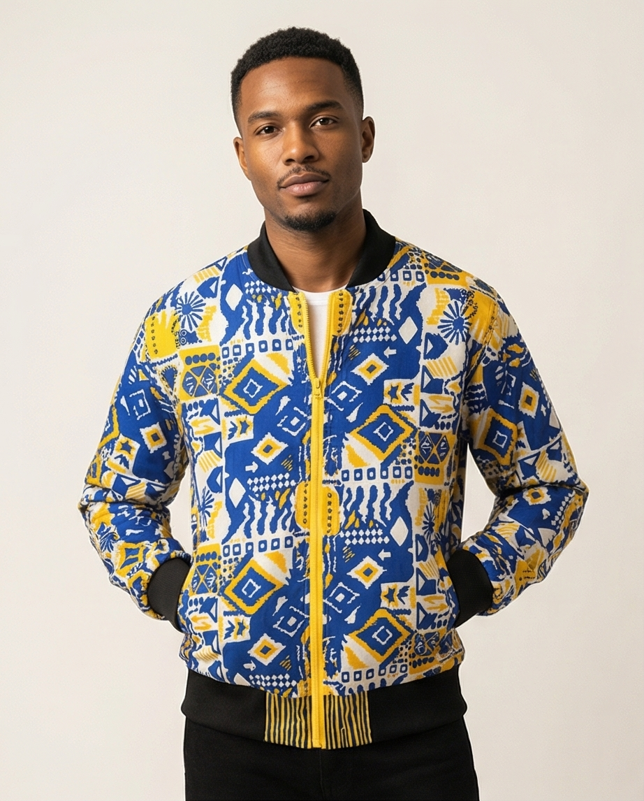 Reversible male jacket