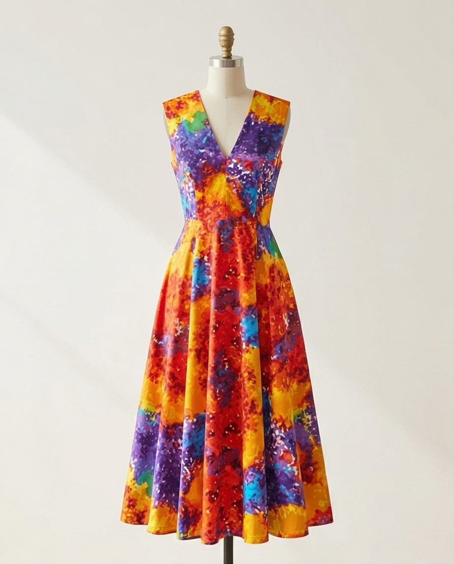 Colourful Stylish Dress