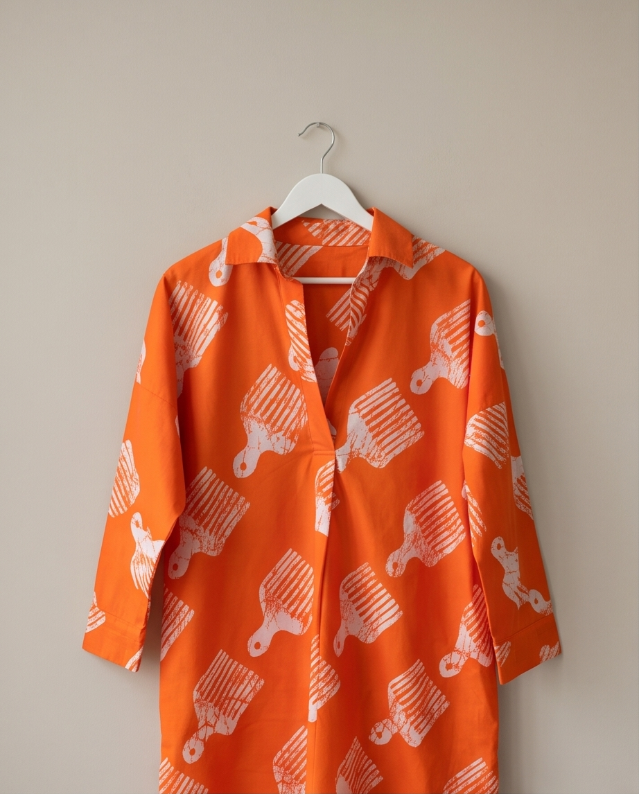Shirt tunic dress