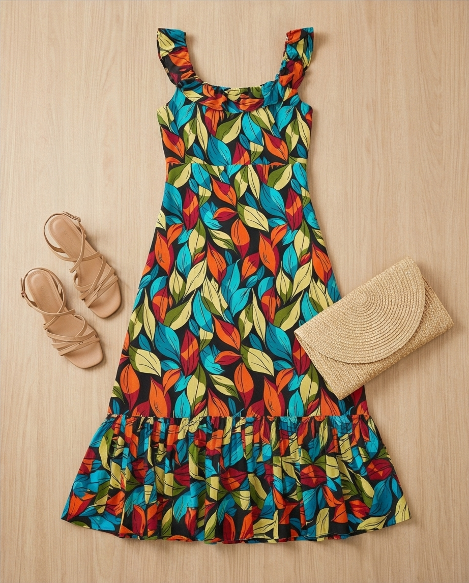 African Wax Print Dress Made to Order