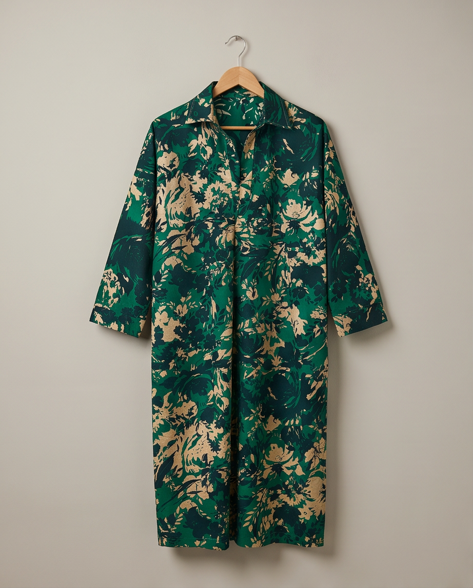 Tunic shirt dress