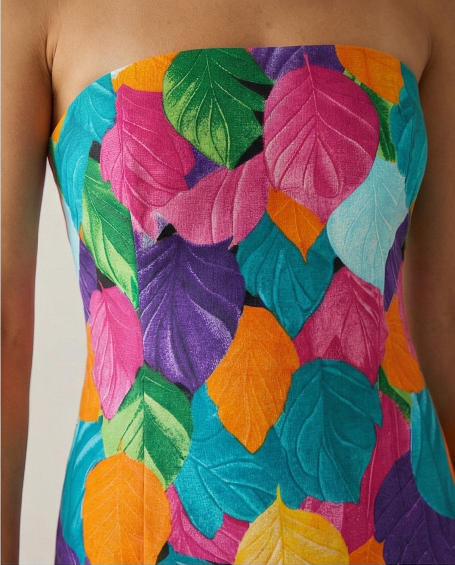Colourful Dress with Custom Size Option